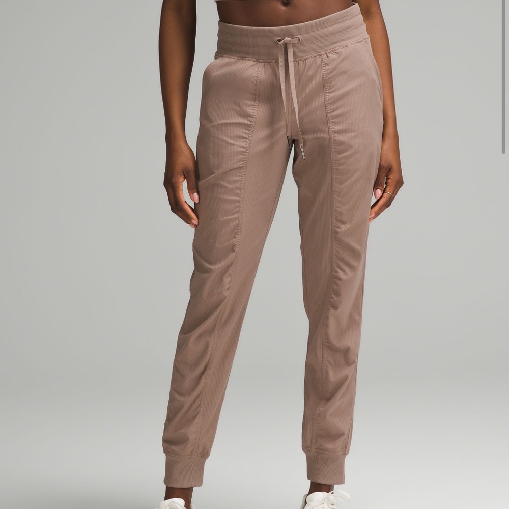 lululemon dance studio mid rise, jogger full length, size 4